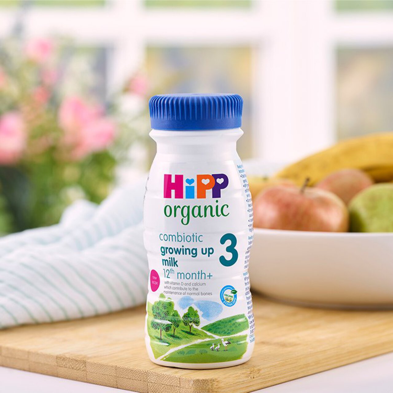 HiPP Organic 3 Baby Toddler Milk Liquid Formula 1+ Years 200ml