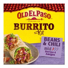 Old El Paso Beans & Chili Burrito Kit 620g