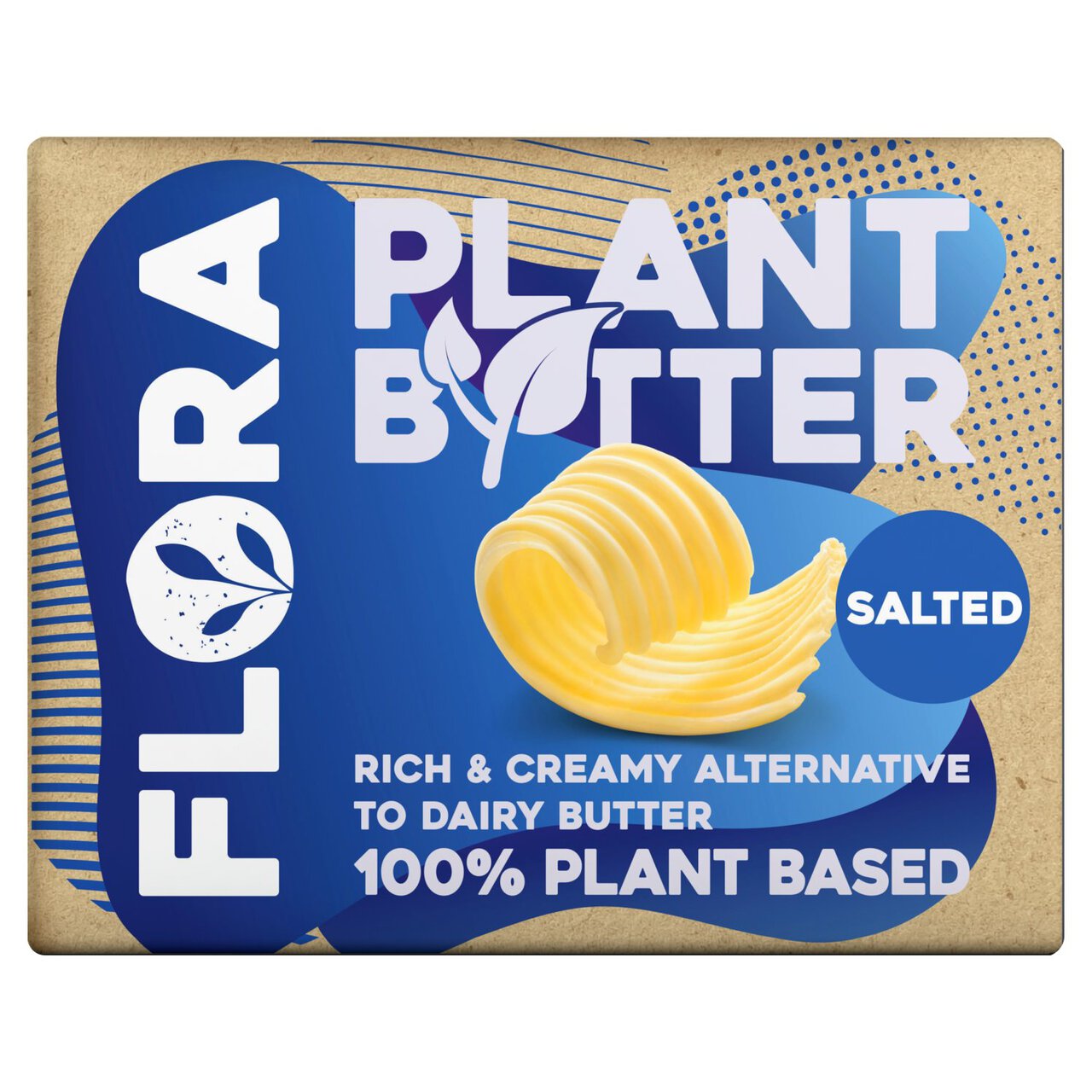 Flora Plant B+tter Salted Vegan Alternative to Butter 250g