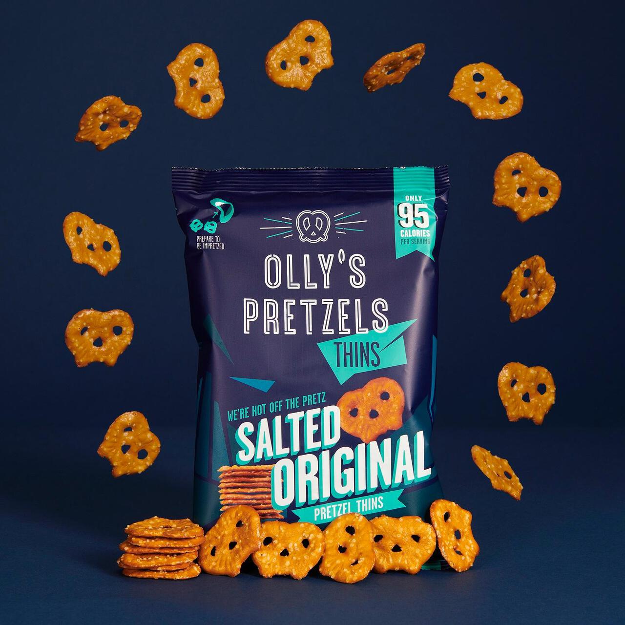 Olly's Pretzel Thins - Original Salted 140g