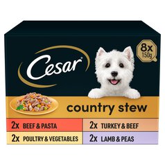 Cesar Country Stew Adult Wet Dog Food Trays Special Selection 8 x 150g 8 x 150g