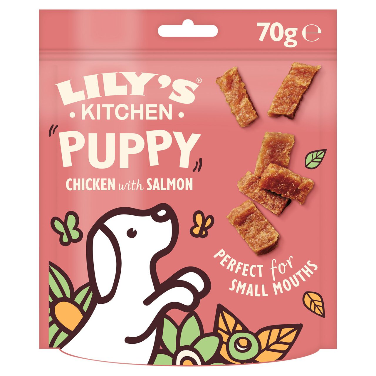Lily's Kitchen Dog Puppy Chicken & Salmon Nibbles 70g