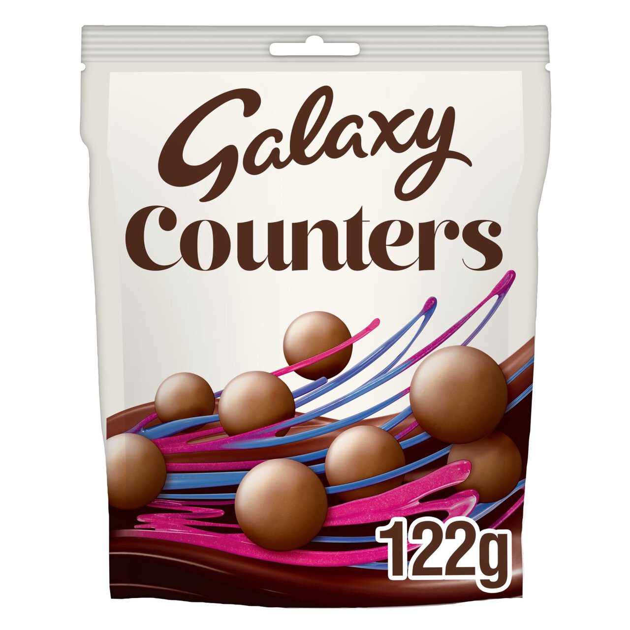 Galaxy Counters Milk Chocolate Buttons Bag 122g
