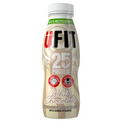 UFIT White Chocolate 25g Protein Milkshake 330ml