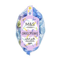 M&S Solid Milk Choccy Eggs 130g
