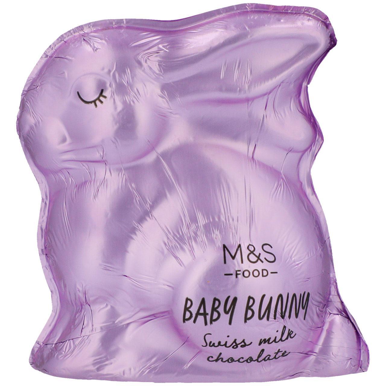M&S Swiss Milk Chocolate Baby Bunny 100g