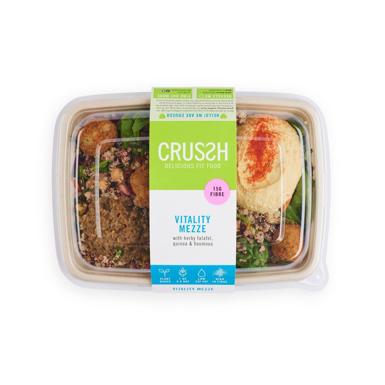 Crussh Vitality Mezze Salad Box 326g