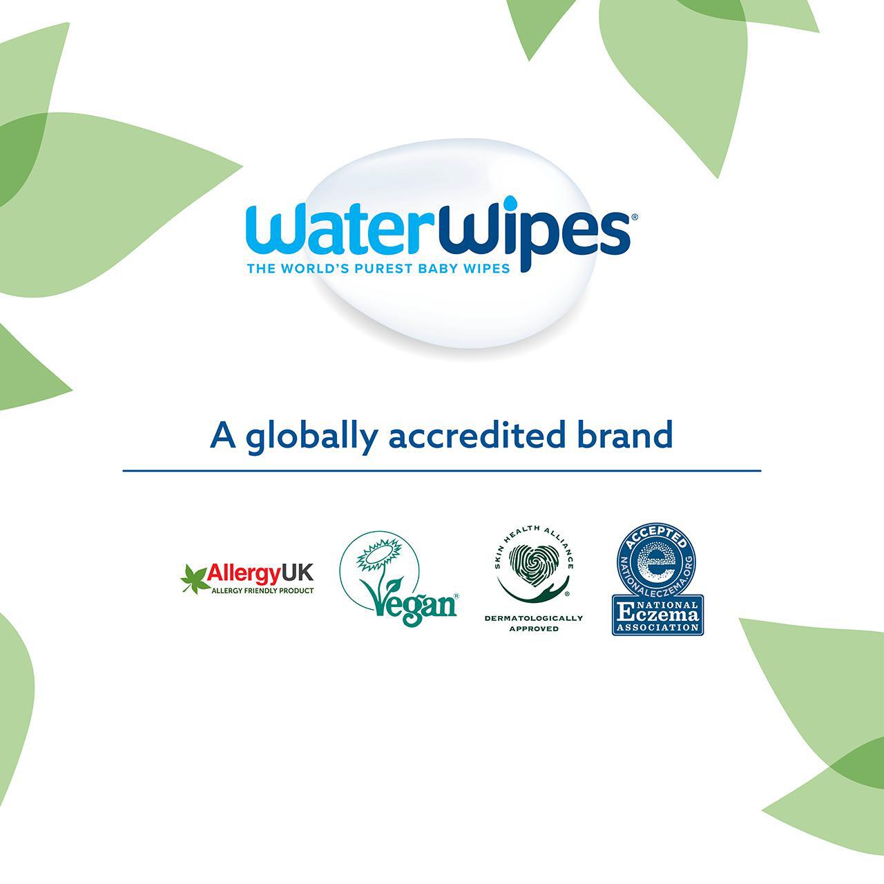 WaterWipes Sensitive Newborn Biodegradable Wipes 60 per pack