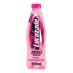 Lucozade Energy Zero Pink Lemonade 900ml