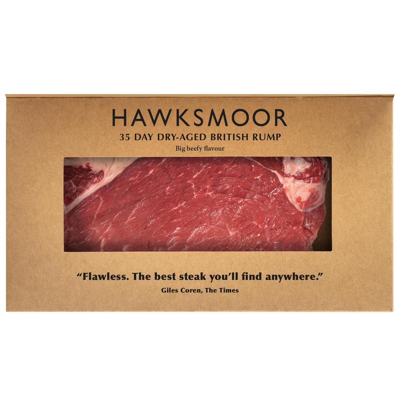 HAWKSMOOR 35 Day Dry-Aged British Rump Steak 300g