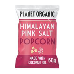 Planet Organic Himalayan Salt Popcorn 60g