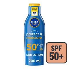 NIVEA SUN Protect & Moisture SPF 50+ Sun Lotion 200ml
