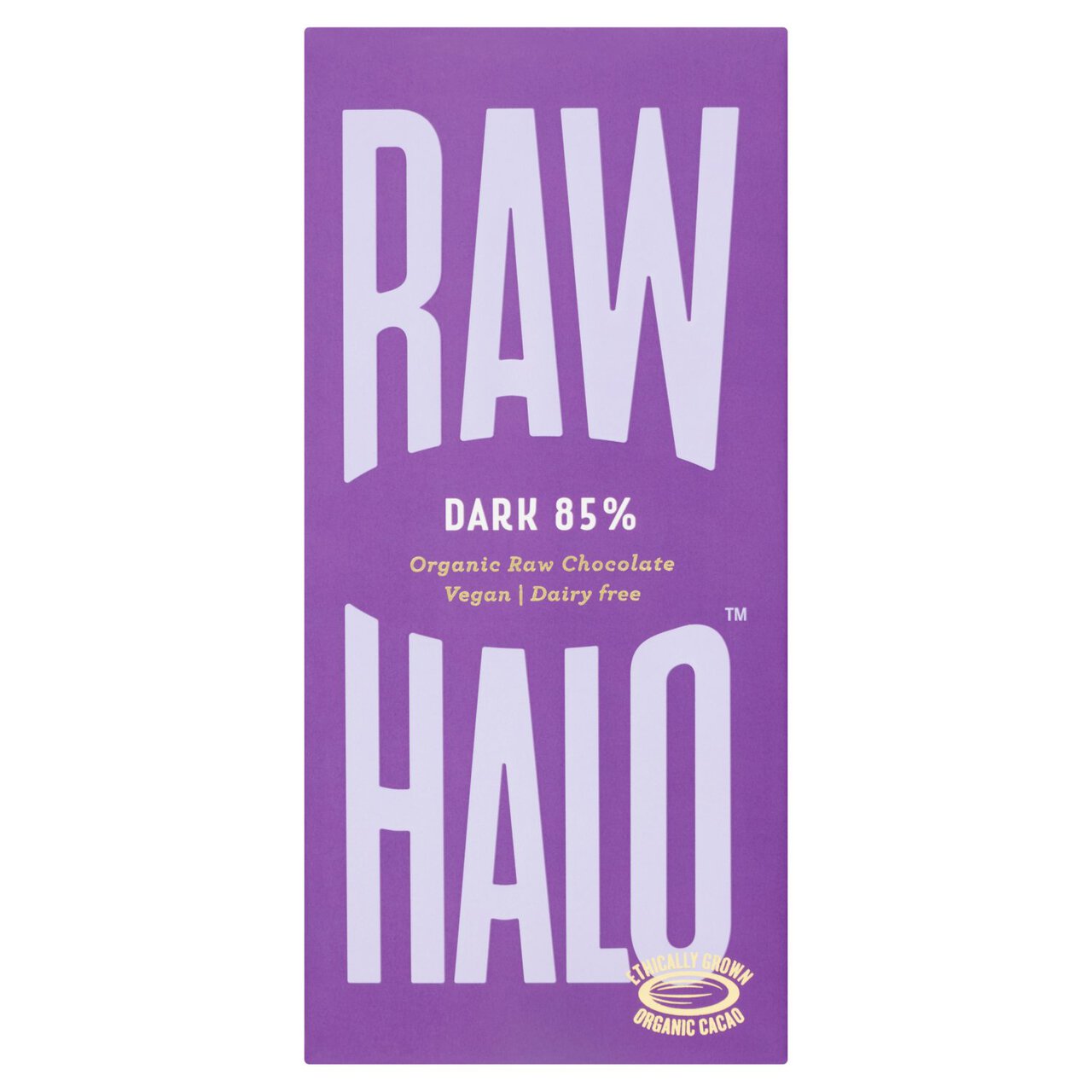 Raw Halo Vegan Dark 85% Chocolate Bar 70g