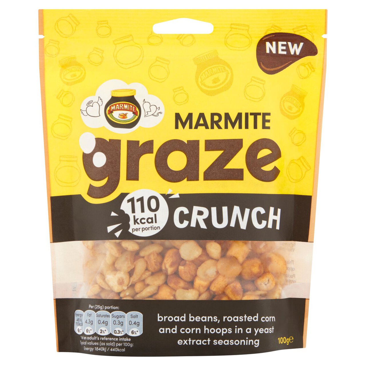 Graze Marmite Crunch 100g
