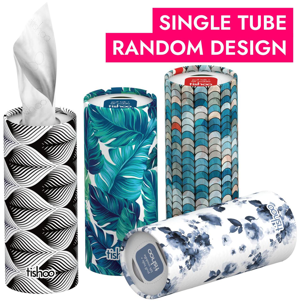 tishoo Luxury Tissues Single Tube Various Designs