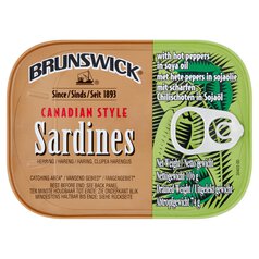 Brunswick Sardines in Hot Peppers 106g