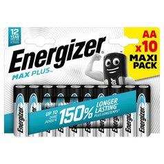 Energizer Max Plus AA 10 per pack