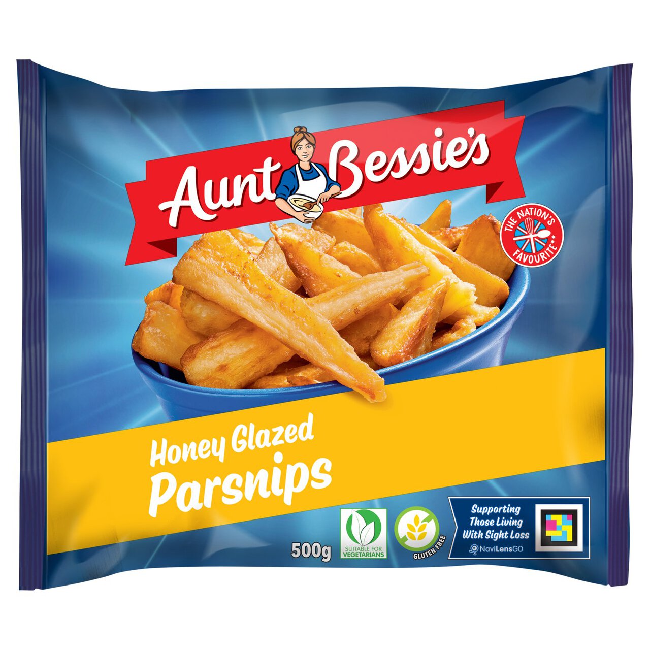 Aunt Bessie's Honey Glazed Parsnips 500g