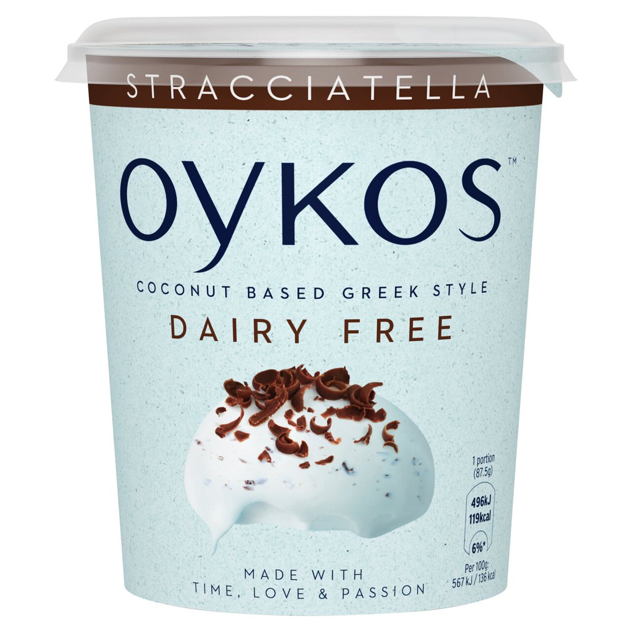 Oykos Dairy Free Stracciatella Yoghurt Alternative 350g