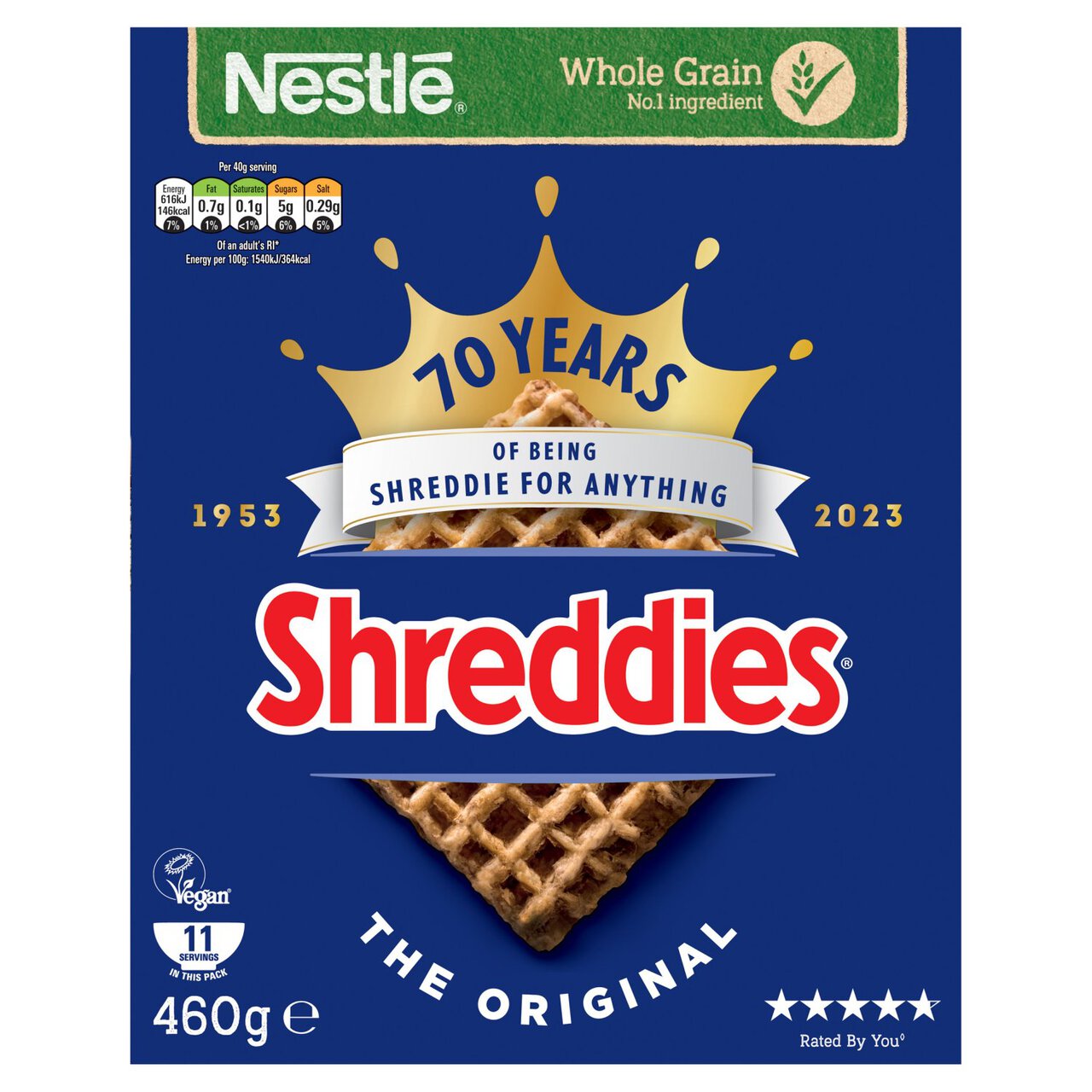 Nestle Shreddies The Original Cereal 460g