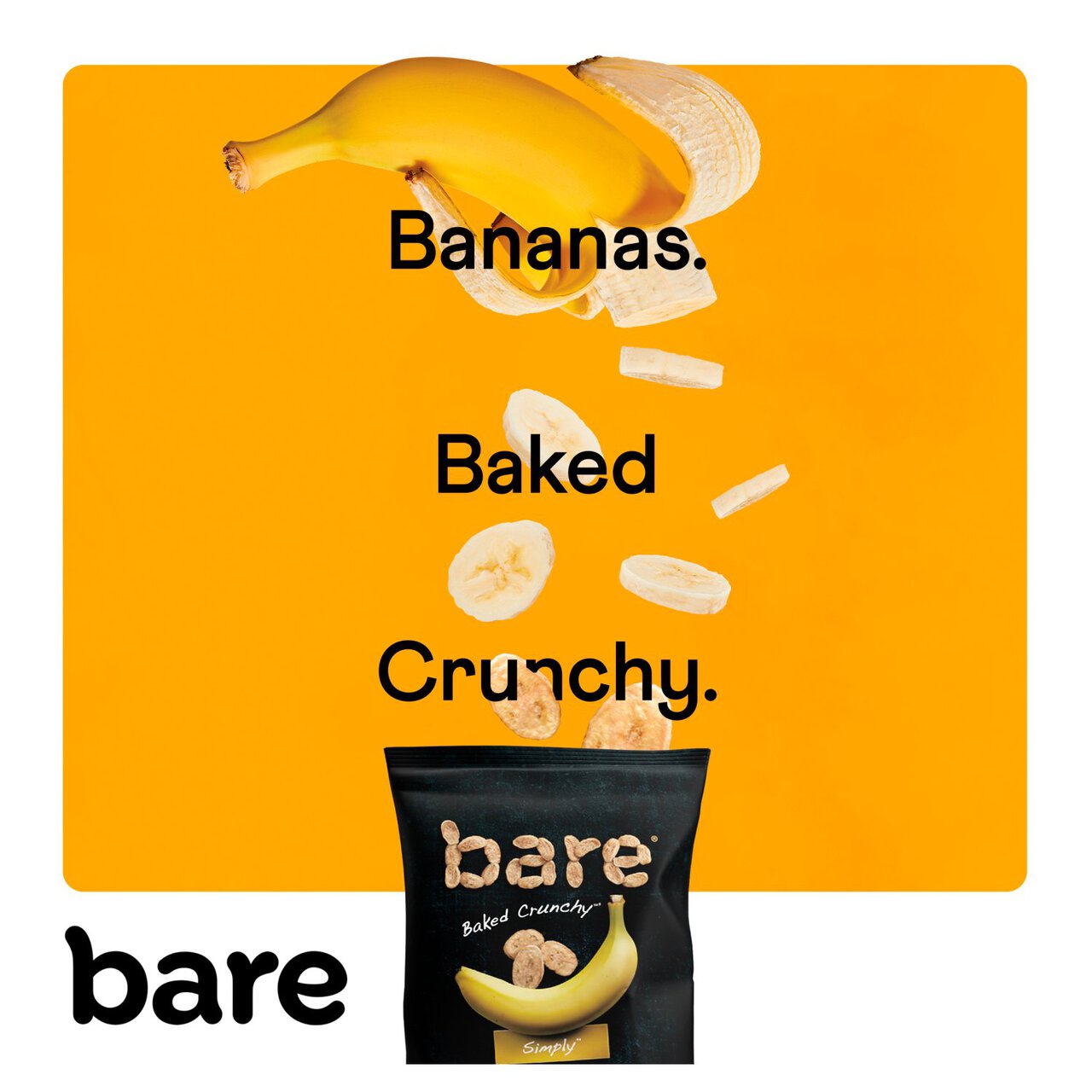 Bare Fruit Snacks Banana Chips 24g