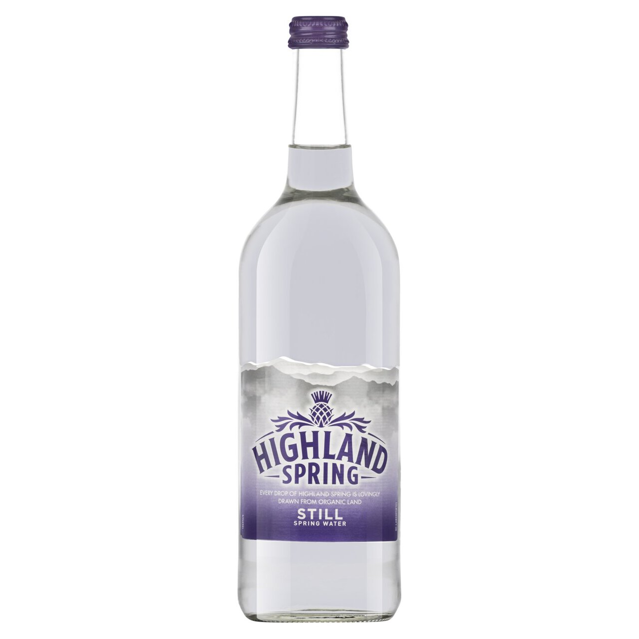 Highland Spring Still Water Glass 750ml