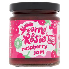 Fearne and Rosie Reduced Sugar Raspberry Jam 200g