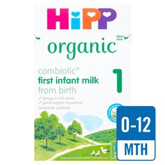 HiPP Organic 1 First Infant Milk Powder, From Birth 800g