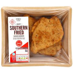 M&S Southern Fried Chicken Burgers 282g