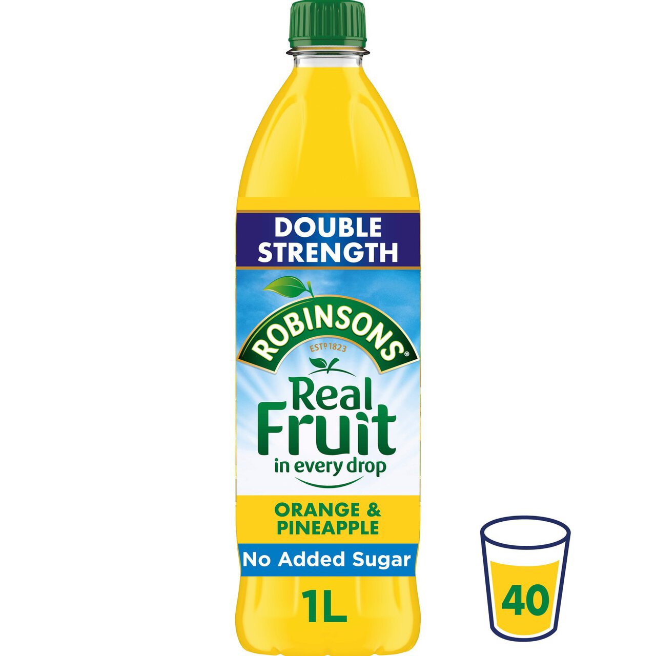 Robinsons Double Strength Orange & Pineapple Squash 1l