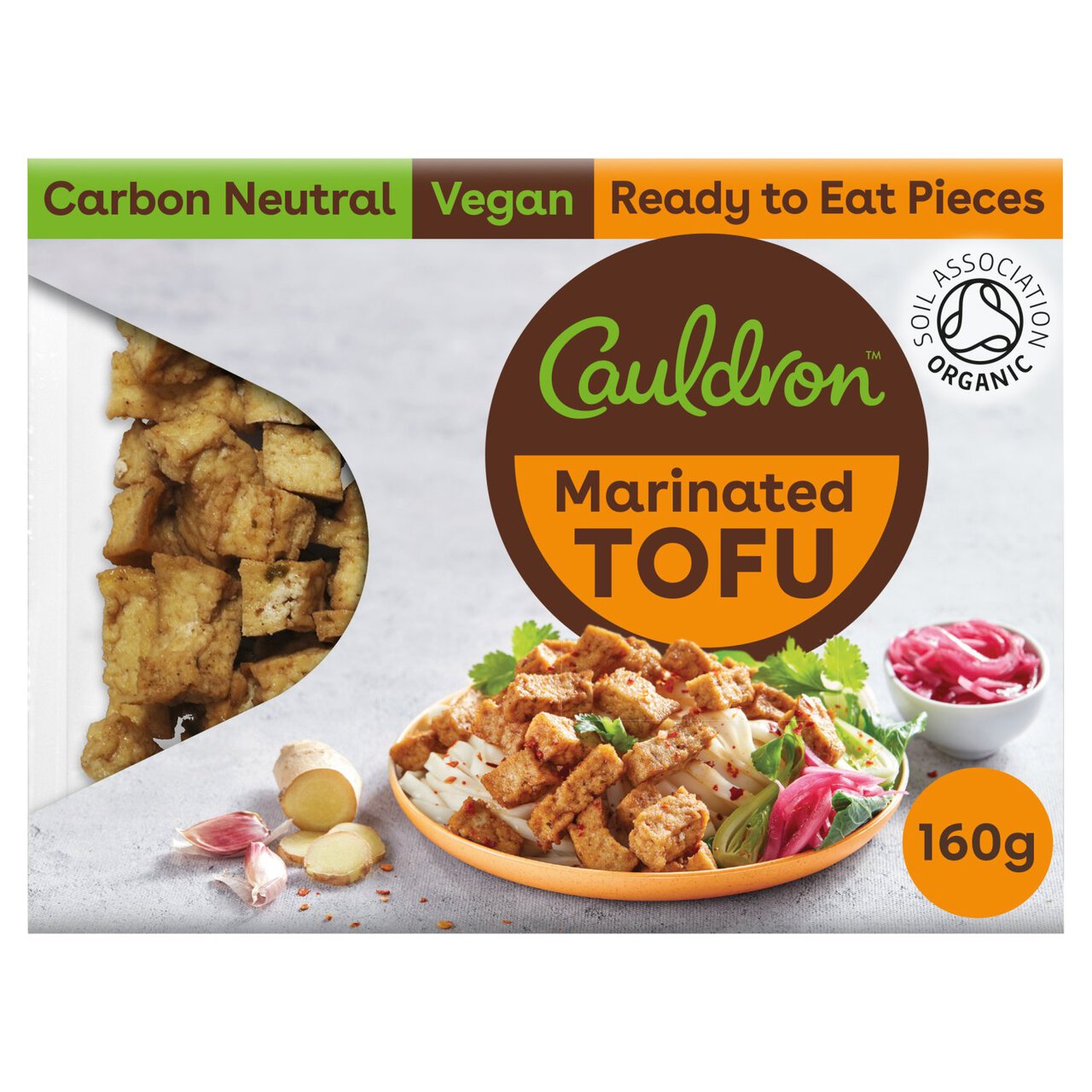 Cauldron Vegan Organic Marinated Tofu Pieces 160g
