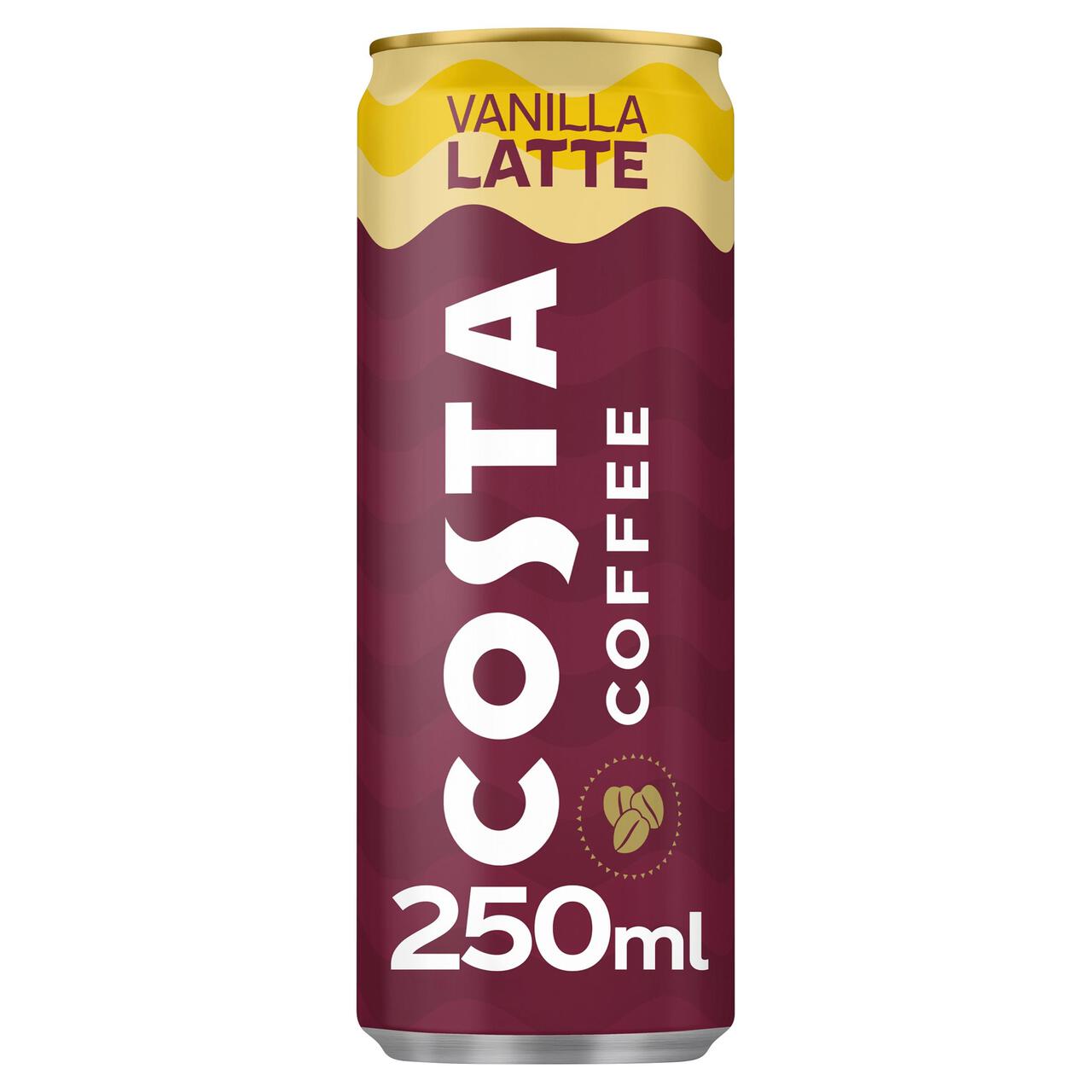 Costa Coffee Latte 4 x 250 ml : : Grocery