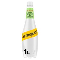 Schweppes Slimline Elderflower Tonic Water 1l