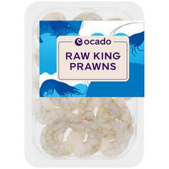 Ocado Raw King Prawns 165g