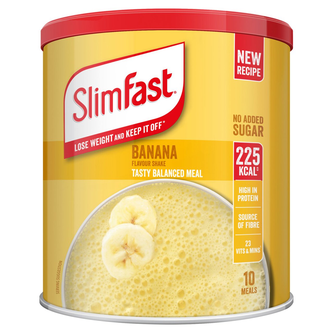 SlimFast Banana Meal Shake Powder 10 Meals 365g