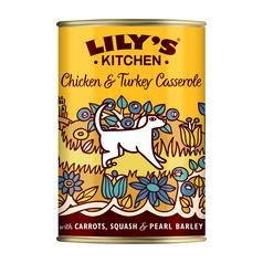 Lily's Kitchen Chicken & Turkey Casserole for Dogs 400g