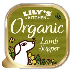 Lilys Kitchen Organic Lamb Supper For Dogs 150g