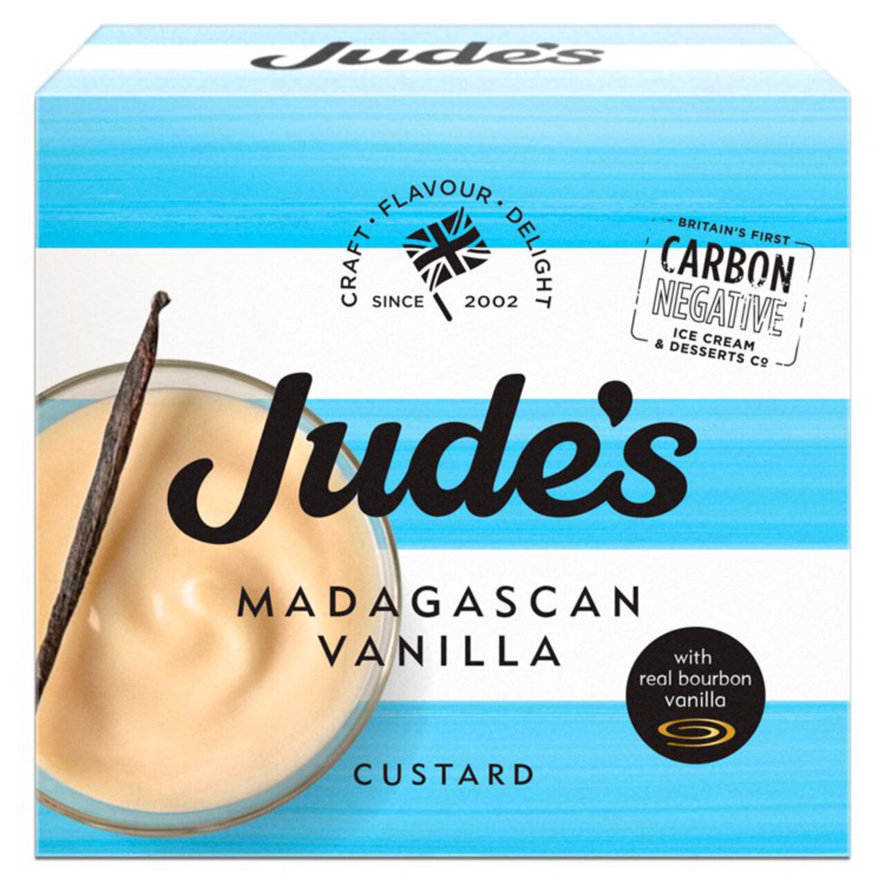 Jude's Madagascan Vanilla Custard 500g