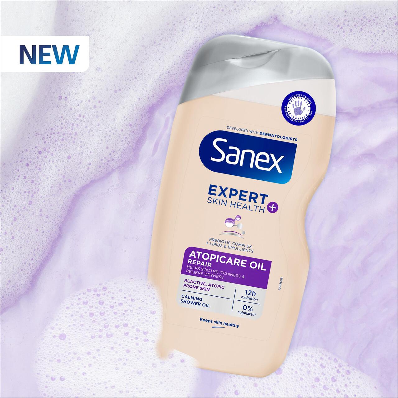 Sanex Expert+ Atopicare Oil Repair Shower Gel 515ml