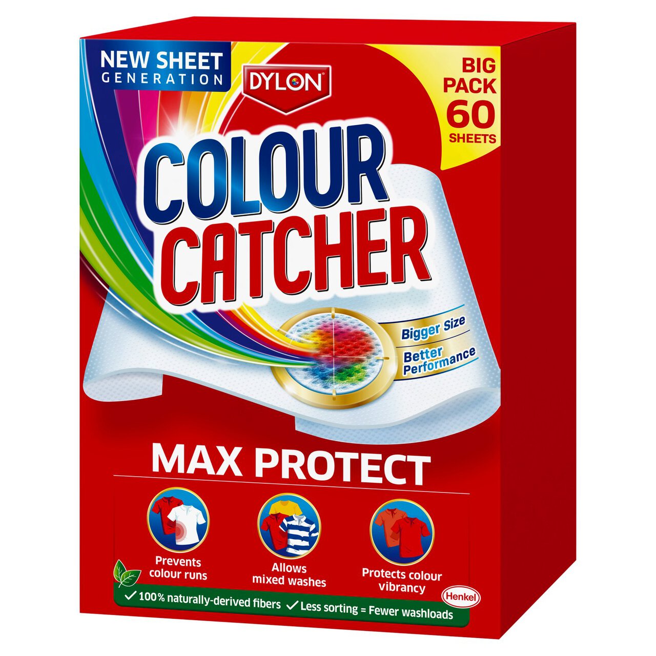 Dylon Colour Catcher Laundry Sheets 60's 60 per pack