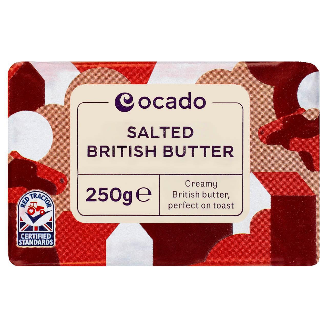 Ocado British Salted Butter 250g