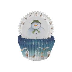 The Snowman Christmas Cupcake Cases, assorted 75 per pack
