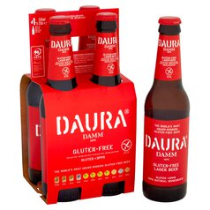 Daura Damm Gluten Free Lager 4 x 330ml