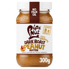 Pip & Nut Ultimate Dark Roast Crunchy Peanut Butter 300g