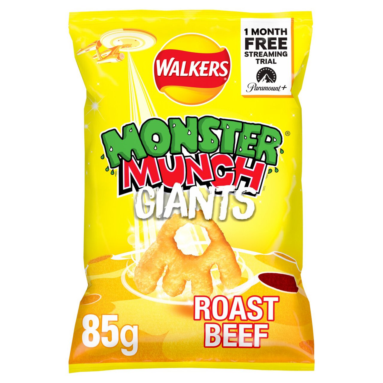 Monster Munch Giants Roast Beef Snacks 85g