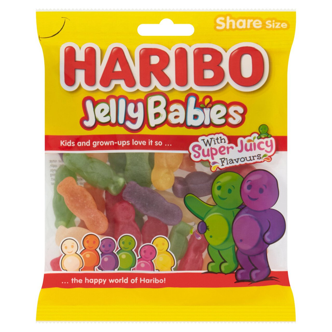 Haribo Jelly Babies Sweets Sharing Bag 160g 160g