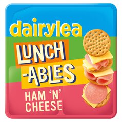 Dairylea Lunchables Ham 'n' Cheese Crackers 74g
