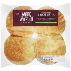 M&S Made Without 4 Tiger Rolls 275g