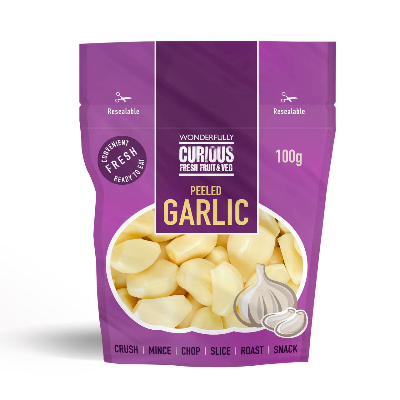 Wonderfully Curious Peeled Garlic 100g
