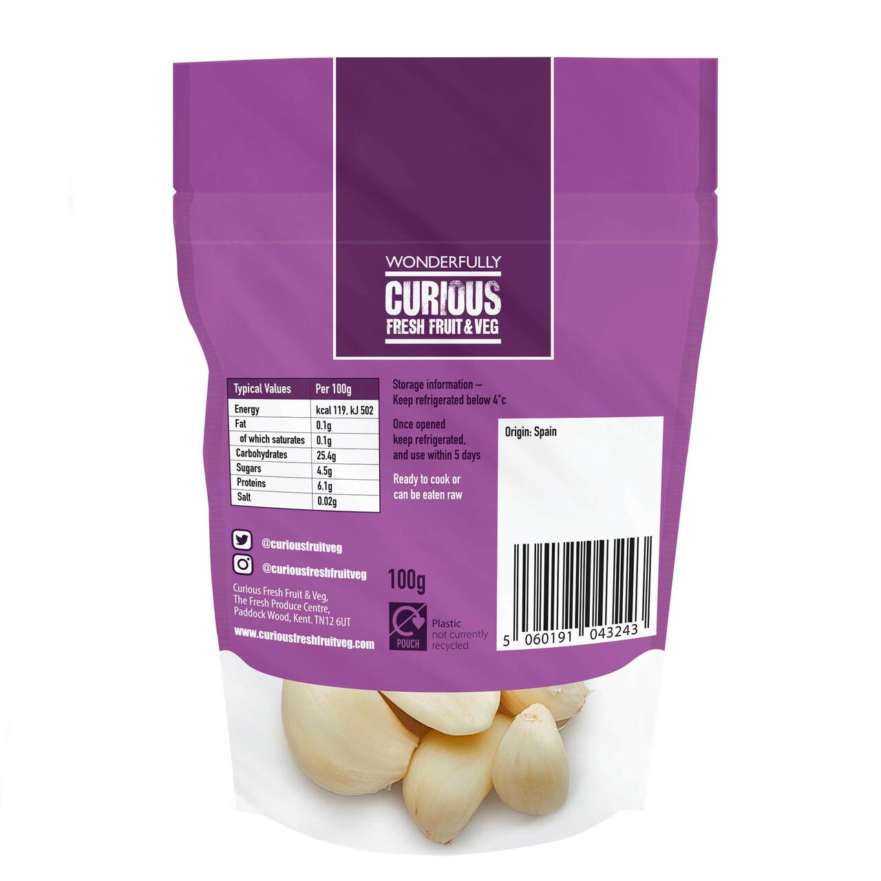 Wonderfully Curious Peeled Garlic 100g